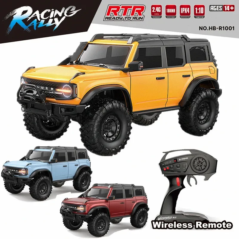 1:10 Hb R1001 Fierce Horse Full-scale Remote Control Model Car Simulation - $473.57+