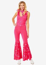 Western Barbie Adult Costume + Wig Sz L NEW - $39.59