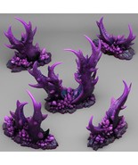 3D Printed Fantastic Plants and Rocks Underdark Claws Plants 28mm - 32mm... - €13,50 EUR+