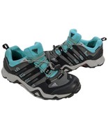 ADIDAS Traxion Trail Hiking Shoes Womens Sz 7.5 Climaheat M17470 Gray Bl... - £39.26 GBP