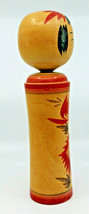 Japanese Traditional Naruko Wooden Kokeshi Doll Signed by Artist 30 cm T... - £54.17 GBP