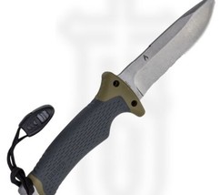 Brand New-Gerber-Blade Knife - 7Cr Stainless Steel Stonewash Drop Point ... - £32.15 GBP