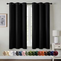 63” Long Blackout Window Treatments - Thermal Insulated with Stylish Gro... - $23.71
