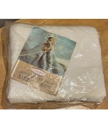 Vtg Chatham Royal Aire Cream Thermal Blanket Polyester 72 x 90&quot; NIP Sati... - €34,22 EUR