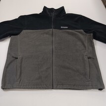 Columbia WM3220 Men's Black & Gray Steens Mountain 2.0 Full Zip Fleece Jacket XL image 14