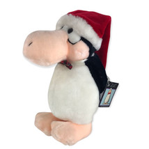 Vintage 1985 Dakin Opus Santa Claus Phase 13&quot; Plush Bloom County Christmas Xmas - £14.70 GBP