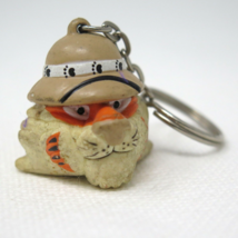 Keychain Safari Hat Indian Bengal Tiger Backpack Vintage Orange Striped ... - $12.30