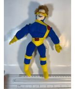 Cyclops X-Men Plush Vintage 2001 14” Marvel Comics Stuffed Figure Character - £11.63 GBP