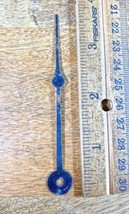 Old 3 5/8 Inch Long Clock Minute Hand (Arbor Opening Is 3.18mm Diameter)... - $13.99