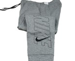 Nike Therma-Fit Fitness Gym Pants Men&#39;s Size XL Grey Tapered NEW FB6892-063 - £40.17 GBP