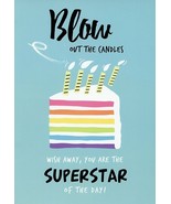 Blow Out The Candles - Juvenile Birthday Greeting Card - 01105 - $2.79