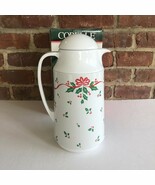 Corelle Compatibles “Winter Holly” 1 Quart Vintage 1994 Thermal Server #... - $33.93 CAD