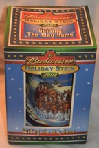 2002 BUDWEISER HOLIDAY BEER STEIN MUG W/ BOX - $37.39