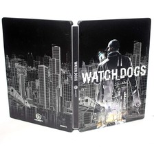 Official Ubisoft Watch Dogs Limited Edition SONY PS4 PS5 SteelBook G4 Case No Ga - £14.56 GBP