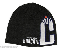 Charlotte Bobcats Reebok Reversible Striped NBA Basketball Knit Hat - £14.93 GBP