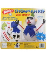 Holiday Christmas Winter Wham-O Build your own Punk Rocker Snowman Kit NEW - £3.72 GBP
