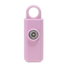 Personal Panic Alarm 130dB and Strobe PINK Security Safety Loud Keychain Panic - £13.44 GBP