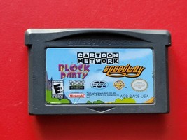 Cartoon Network Speedway + Block Party Game Boy Advance Cleaned Works - £10.97 GBP