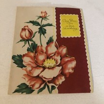Vintage Birthday Card God Bless You Box4 - $3.95