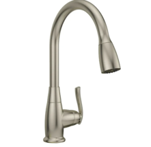 PROFLO PFXC8012ZBN Faywood Single Hole Pull-Down Kitchen Faucet, Brushed... - $264.37