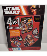 Star Wars 4-in-one Games - Dominoes Battle Marching Bingo Starship Race ... - $17.60 CAD