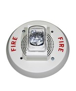 Siemens 500-699739 S-HPMCS-C Fire Alarm Speaker with Strobe 25/70V Off-W... - $70.15 CAD