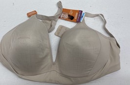 Warner&#39;s Cloud 9 Bra  Wirefree with Lift 40C RM4781A Seamless Beige - £13.20 GBP