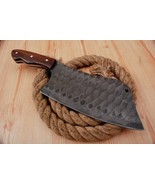 custom handmade cleaver carbon steel  handmade gift for him butcher clea... - $1,039.28 MXN