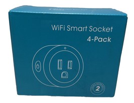 Smart Plug ESICOO - Alexa, Echo &amp; Google Home - Only WiFi 2.4G (4-Pack) - £9.03 GBP