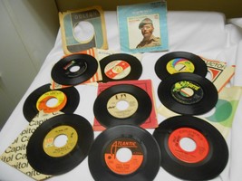 Vintage lot 45&#39;s The Beatles Hard days night Elton John The Monkees 3 dog night - £14.78 GBP