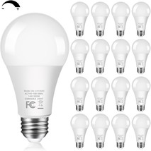 100Watt Equivalent Led Light Bulbs 5000K Daylight, Dimmable A19 Led, 16 ... - $43.97