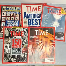 Lot of 5 Time Magazine Special Editions from 80&#39;s Earthquake American Best - £52.03 GBP