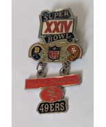 Super Bowl XXIV NFL World Champions SF 49ers Pin - $14.87 CAD