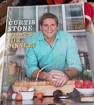  Hardback Brand New Cookbook by Curtis Stone Delicious What&#39;s For Dinner - £7.82 GBP