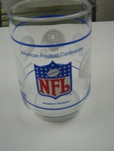 NFL American Football Conference Western Divison Collectible Glass - £7.88 GBP
