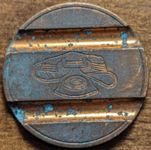 October 1977 Italy Gettone Telefonico Rotary Dial Telephone Slug Token - $4.24