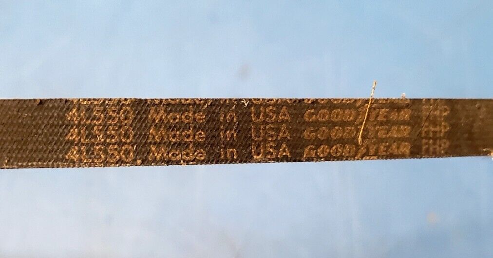 Quality 1/2&quot;inch Wide 55&quot;Long Length Rubber V Belt A53 Width .500&quot;VBelt ... - $8.14