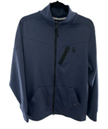 Spyder Jacket Adult Blue Active Performance Outdoors Hiking Stretch Mens... - $40.60 CAD