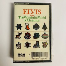 Elvis Presley The Wonderful World Of Christmas Cassette I&#39;ll Be Home For Christ - £14.69 GBP