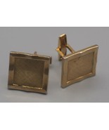 Vintage Gold Tone Design Cufflink Set - £24.63 GBP