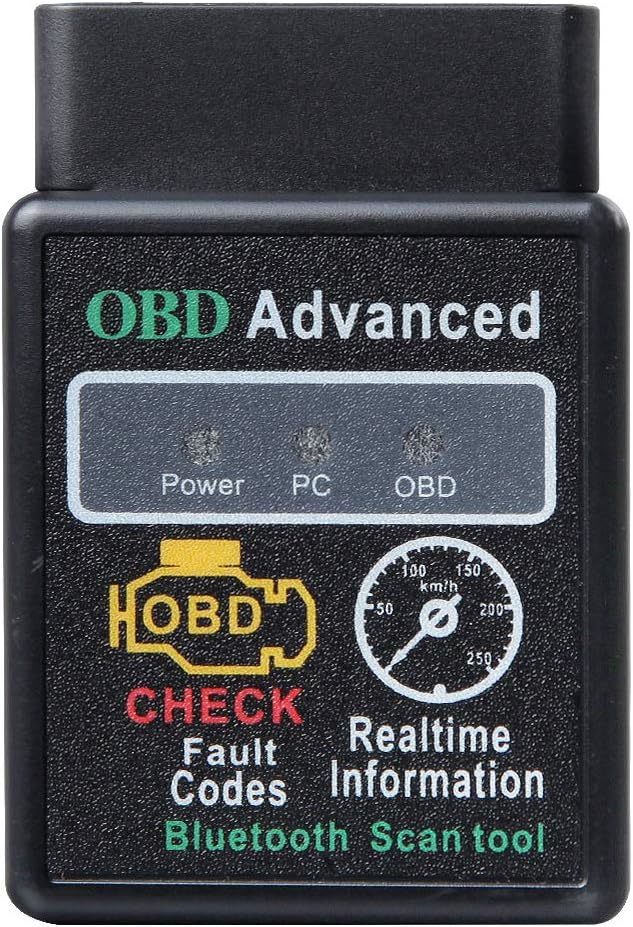 ELM327 V1.5 OBD2 Advanced Bluetooth Scanner Auto Diagnostic for iOS &amp; An... - $12.99