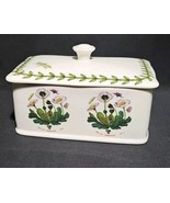 Portmeirion Botanic Garden Rectangular Lidded Trinket Box 5.5&quot; Cyclamen - $41.07 CAD