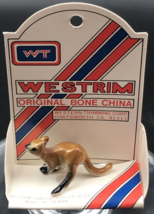 1980s Westrim Brown Kangaroo Original Bone China Figurine New NOS 0.75&quot; ... - £7.55 GBP