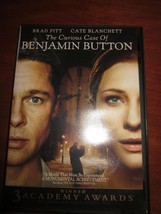 The Curious Case of Benjamin Button Used Movie DVD With Brad Pitt Cate Blanchett - £7.85 GBP
