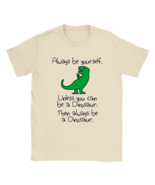 Motivational funny dinosaur t shirt comic humor tee shirt gift summer ho... - $40.75 CAD