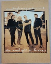 HIGHWAYMEN - THE ROAD GOES ON FOREVER CONCERT TOUR PROGRAM BOOK MINT CON... - £23.50 GBP