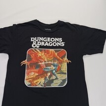Dungeons & Dragons RN#115665 Men's M Black Cotton Short Sleeve Graphic T-Shirt  image 9