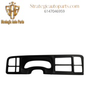 For 1999-2002 Chevy Silverado Gmc Sierra Yukon Dash Bezel Black 15085846 - $109.29