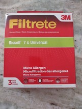 Filtrete Bissell 7 &amp; Universal Micro Allergen 3 Bags - $12.75