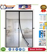Energy-Efficient Magnetic Insulated Doorway Screen 46&quot;x78&quot; – Windproof &amp;... - $69.92 CAD